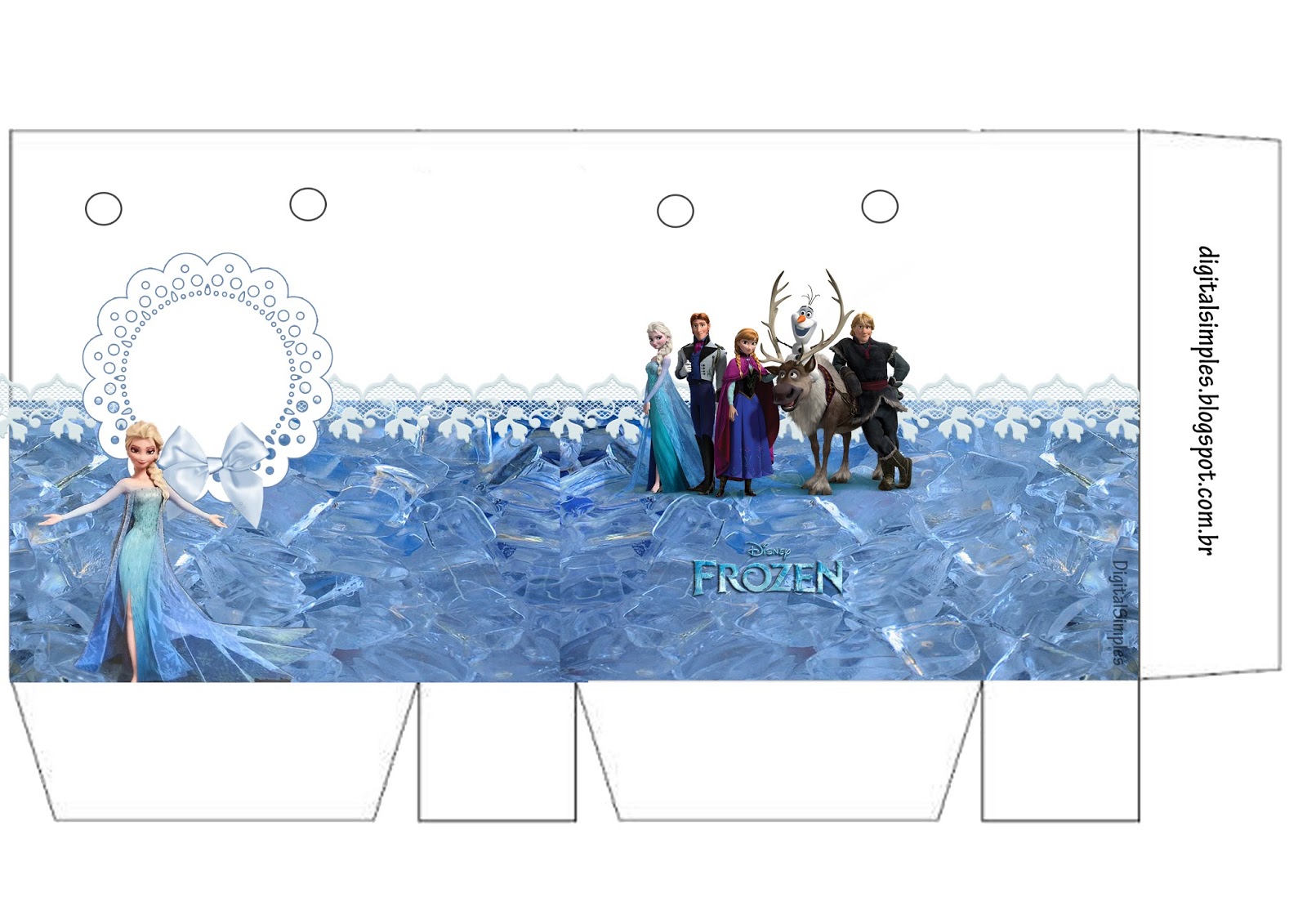 Kit Personalizado Frozen – Grátis para Imprimir