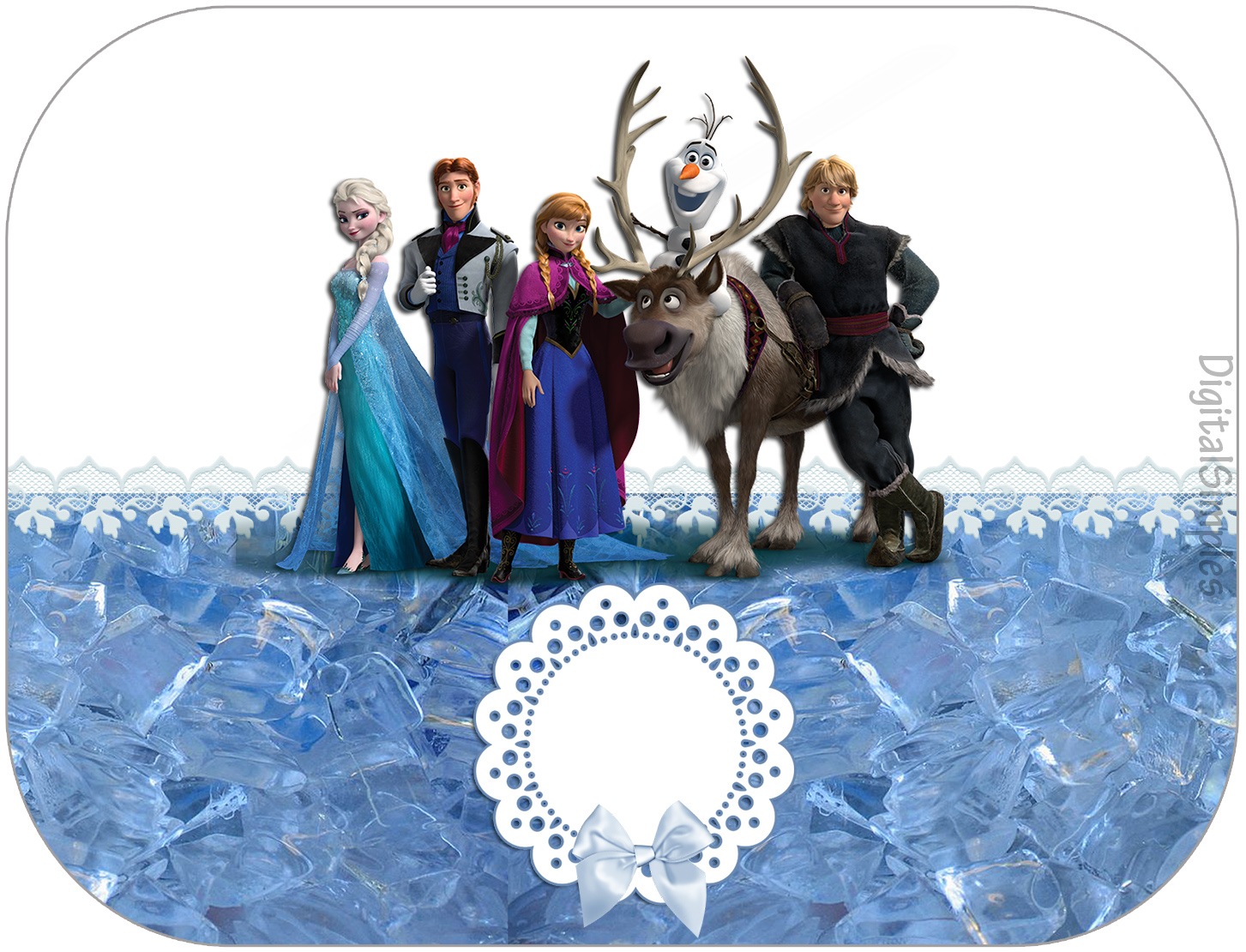 Kit Personalizado Frozen – Grátis para Imprimir