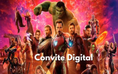 Convite Digital Vingadores | Novidade, Convite Cartaz.