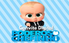 Convite Digital Poderoso Chefinho | Novidade, Convite Cartaz.